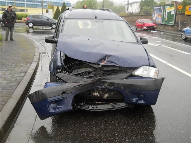 POL-PDNR: Wissen - Verkehrsunfall mit einer leicht verletzten Person