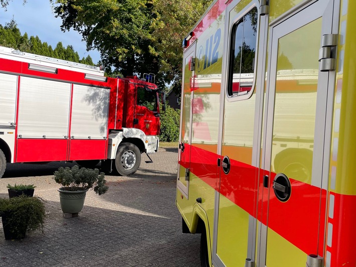 FW-AUR: Mutmaßlicher häuslicher Notfall schnell aufgeklärt