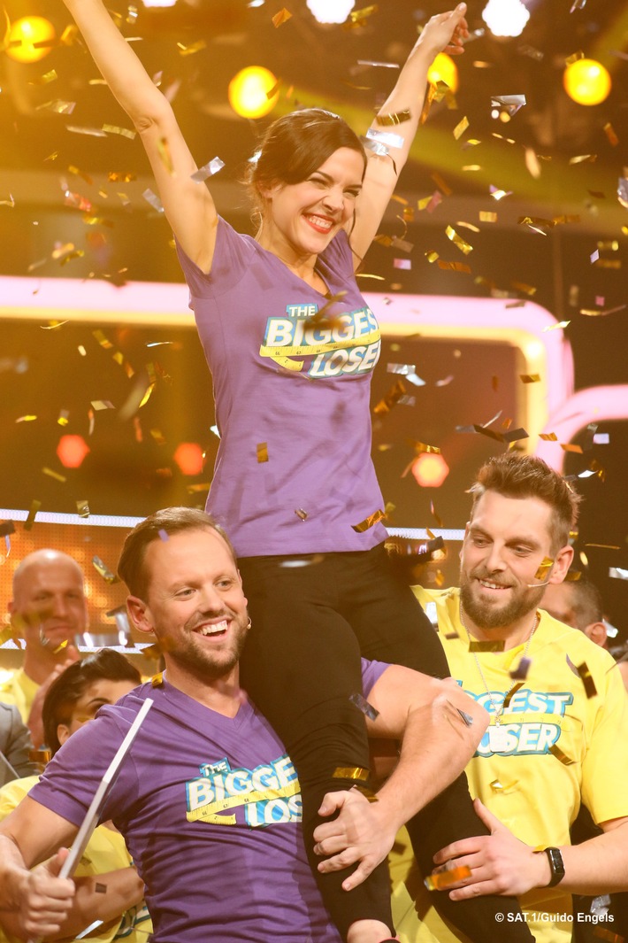 Alexandra gewinnt als erste Frau "The Biggest Loser" Deutschland