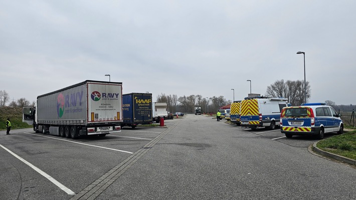 POL-PDLD: Kontrollen des gewerblichen Güterverkehrs im Rahmen der Roadpol Truck & Bus-Aktion in Kalenderwoche 8 (17.-23.02.2025)