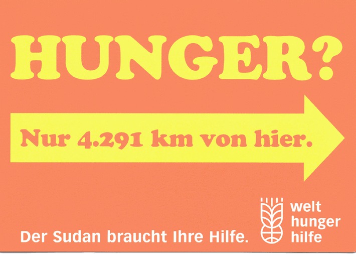Welthungerhilfe: Hunger? - Nur 4.291 km von hier