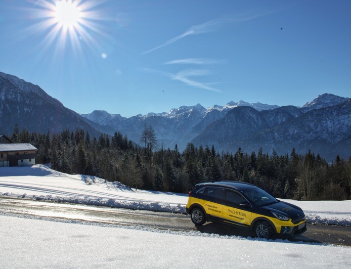 Ferienregion Dachstein Salzkammergut: eAuto steht kostenlos für den Zeitraum der Recherche zur Verfügung