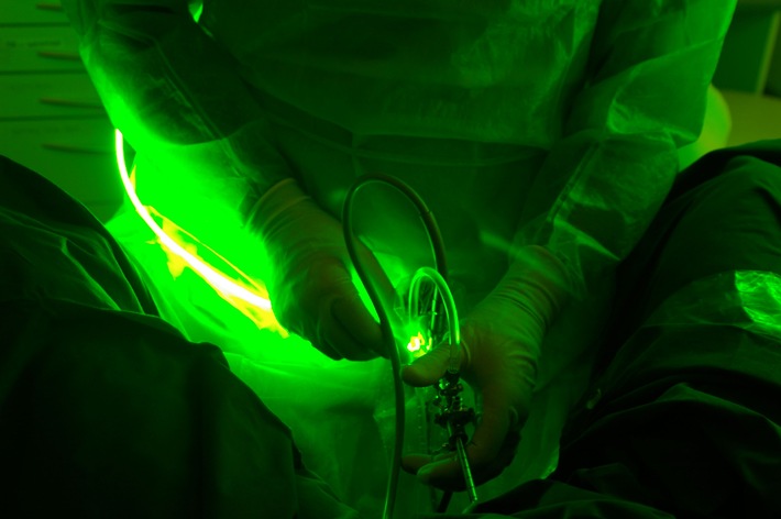 Schonende Prostata-Therapie mit grünem Power-Laser / Jetzt jede Prostata-Größe behandelbar