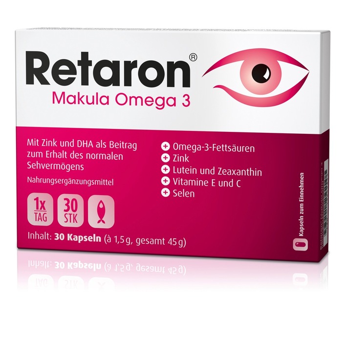 Pressemitteilung URSAPHARM: Aus Retaron® wird Retaron® Makula Omega 35