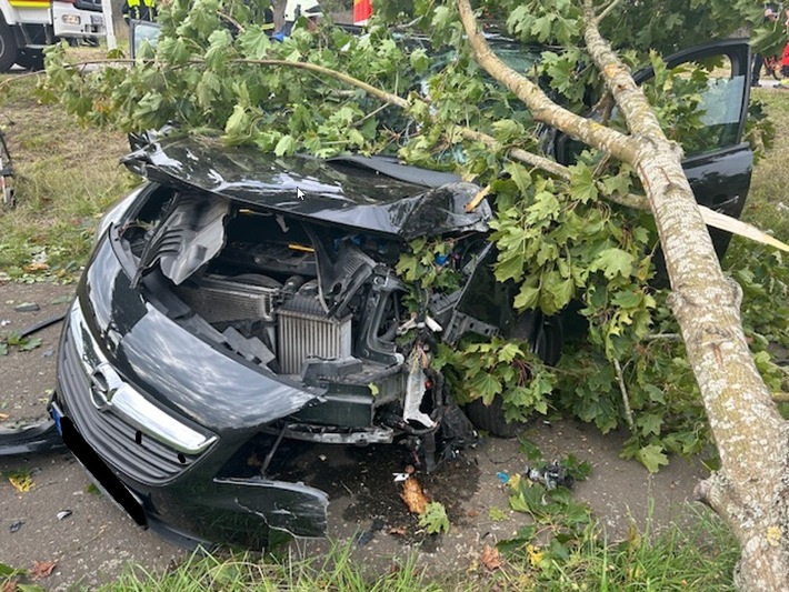 POL-PIROK: 90-Jährige bei Alleinunfall leichtverletzt