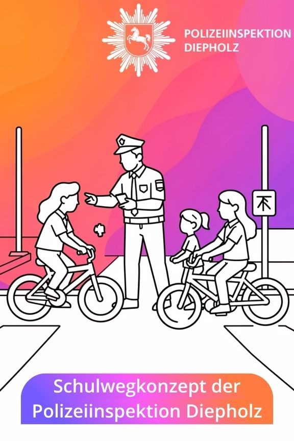 POL-DH: Start des Schulwegkonzepts der Polizeiinspektion Diepholz zur Verkehrssicherheit