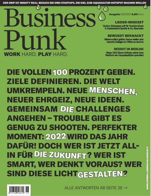 BUSINESS PUNK Watchlist: 100 Gründer:innen, Macher:innen und Kreative, die 2022 die Zukunft gestalten