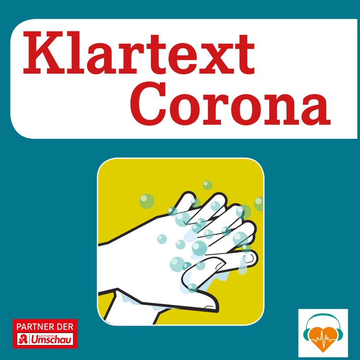 Wort & Bild Verlag: Täglicher Experten-Podcast "Klartext Corona" / Arzt Dr. Dennis Ballwieser und Moderator Peter Glück beantworten täglich die drängendsten Hörerfragen rund um die Coronakrise