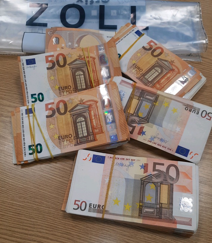 HZA-DD: Bargeld im Wert von über 180.000 Euro allein im Monat April 2024 sichergestellt