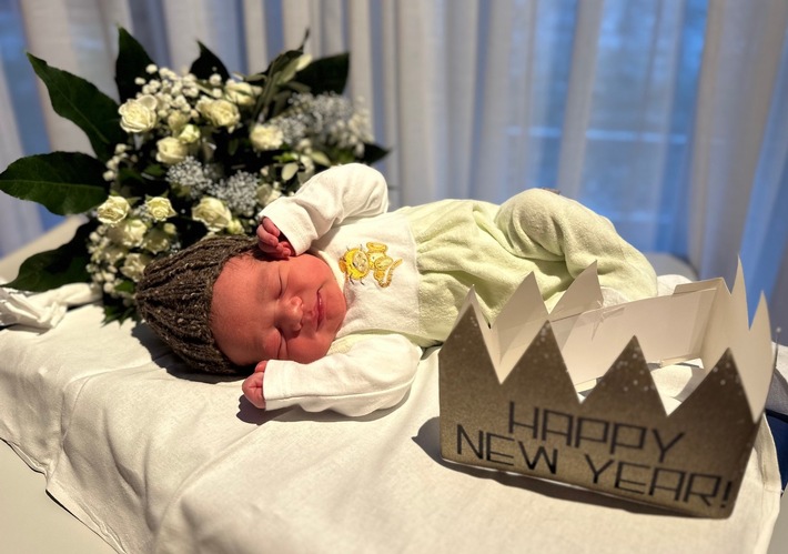 Krankenhaus Lauf begrüßt sein Neujahrsbaby John