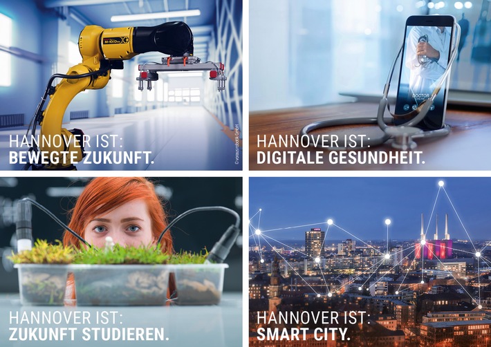 Die Hannover Marketing & Tourismus GmbH präsentiert eine neue Kampagne für den Wirtschaftsstandort Region Hannover