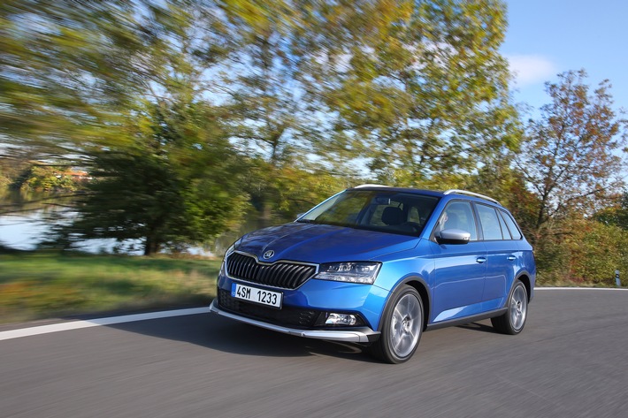 SKODA FABIA COMBI SCOUTLINE - sportlich robuster Auftritt im Offroad-Look (FOTO)