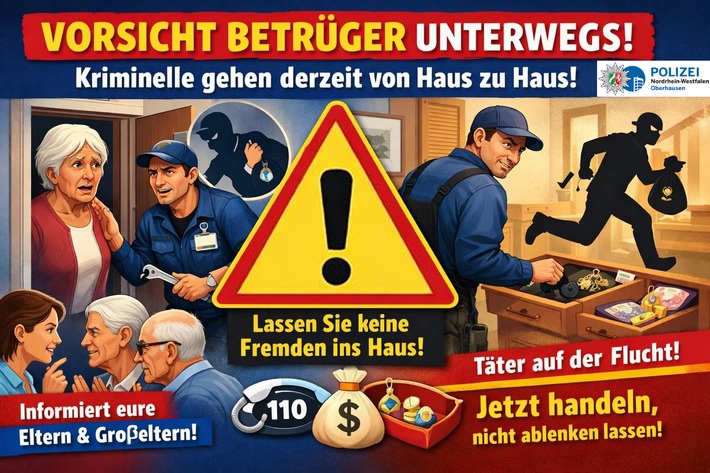 POL-OB: Kriminelle nehmen 93-jähriger Senior mehrfach ins Visier - Unbedingt Eltern und Großeltern informieren!