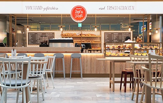 Betty Bossi eröffnet "Zopf & Zöpfli" Café in Einkaufszentrum Letzipark