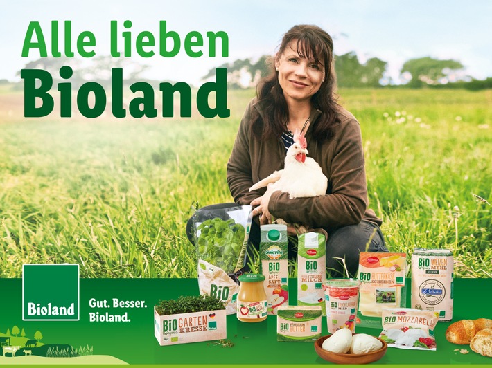 Alle lieben Bioland: Lidl stellt Landwirte in den Fokus / Aktuelle Bioland-Kampagne von Lidl sensibilisiert für den Mehrwert heimischer und hochwertiger Bio-Produkte