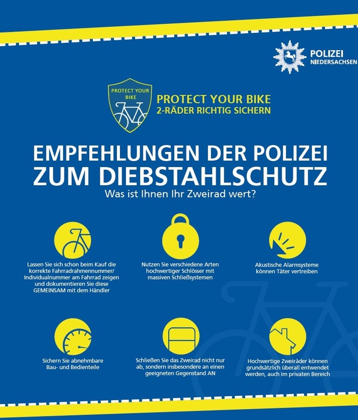 POL-OL: Präventionsstand der Polizei anlässlich des Informationstages "Hallo Fahrrad"