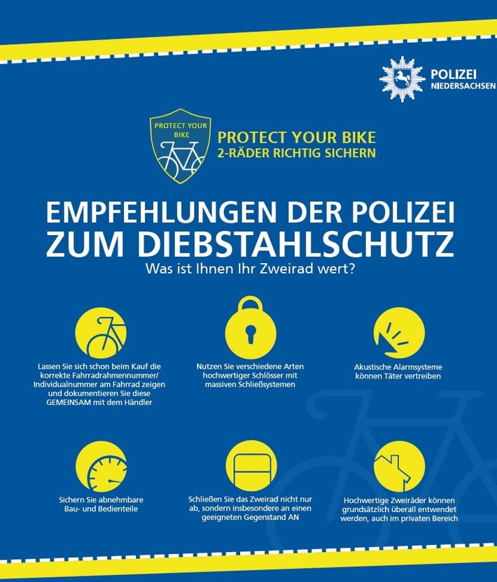 POL-OL: Präventionsstand der Polizei anlässlich des Informationstages &quot;Hallo Fahrrad&quot;