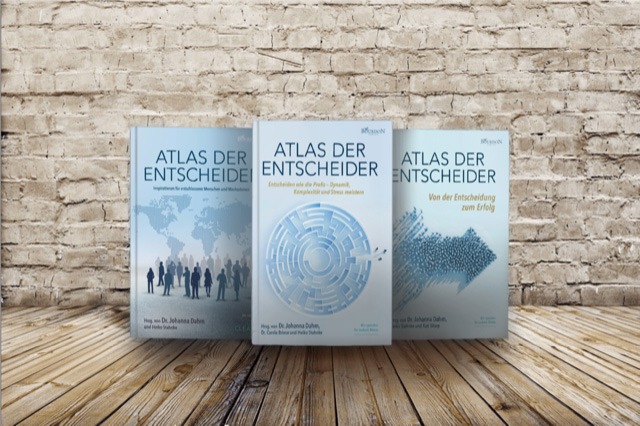 Presse-Meldung I Dahm International Consulting I Frankfurter Buchmesse I Vier Profis - eine Entscheidung   "Entscheiden ist Handeln im Wandeln"