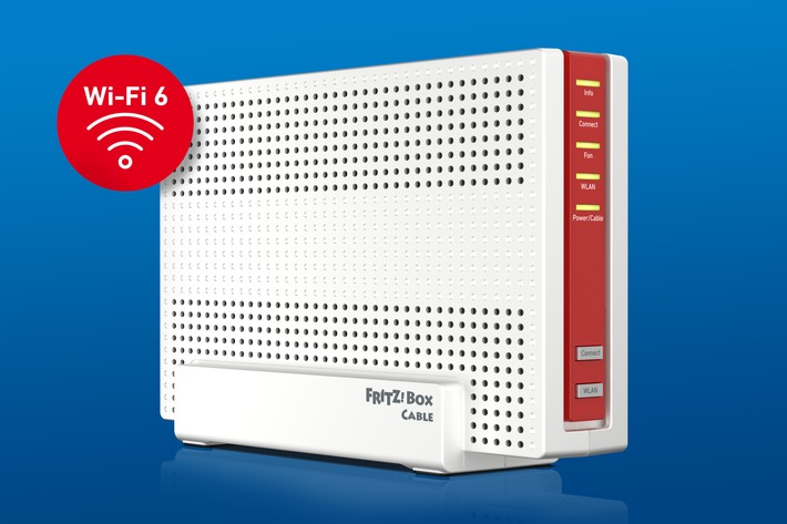 Neue FRITZ!Box 6690 Cable: Höchstleistung am Kabelanschluss mit Wi-Fi 6 und Gigabittempo