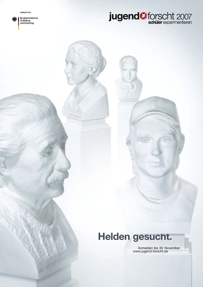 Jugend forscht 2007: "Helden gesucht!"