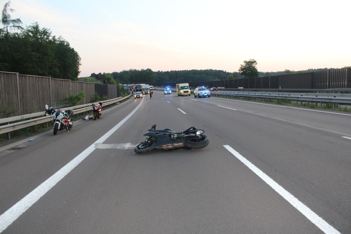 POL-PDKL: Motorradunfall zwar mit Glück im Unglück, aber ohne Führerschein