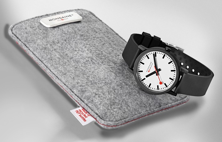 Mondaine presents "essence" - a world first, pushing the watch industry to be 