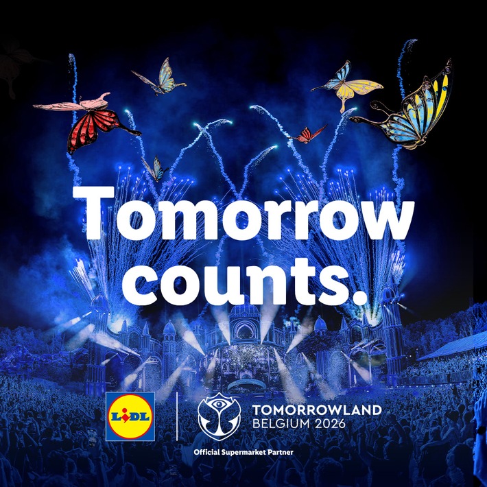 Lidl und Tomorrowland starten strategische Partnerschaft