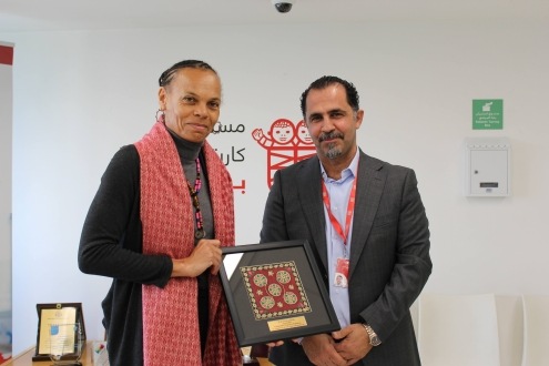 DEZA-Direktorin Patricia Danzi besucht das Kinderspital Bethlehem