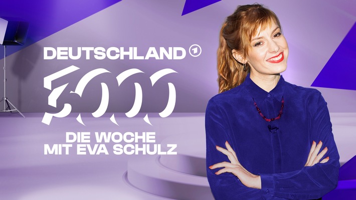 SWR / &quot;Deutschland3000 - Die Woche mit Eva Schulz&quot; / Ab 16. März in der ARD Mediathek