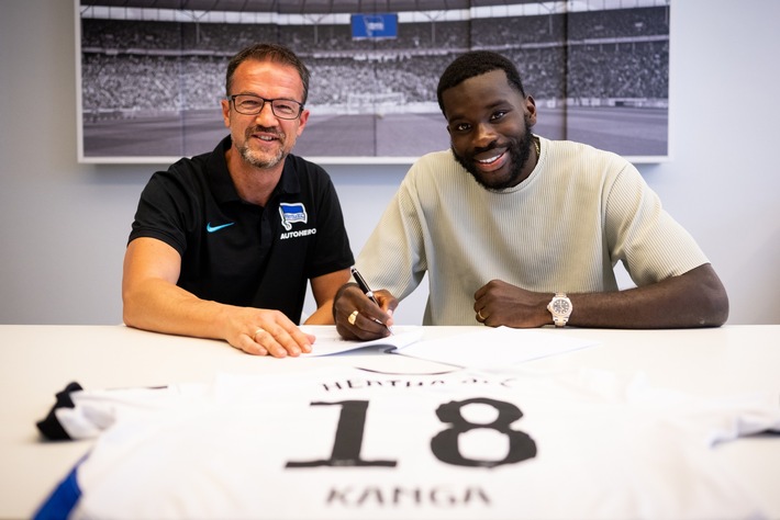 Hertha BSC verpflichtet Wilfried Kanga