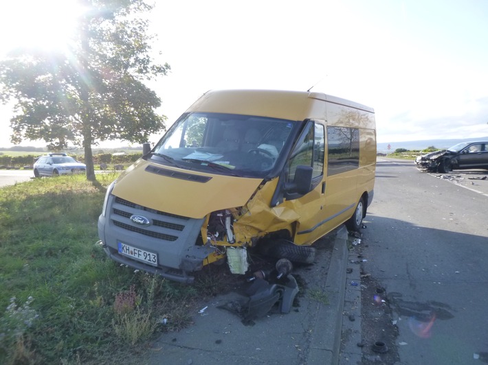 POL-PDKH: Verkehrsunfall zwischen Hackenheim und Bad Kreuznach