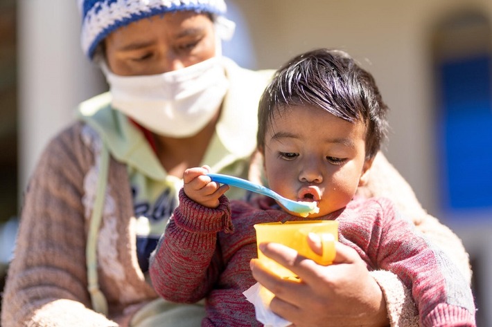 UNICEF: Kaum Fortschritte bei der Ernährung von Kleinkindern