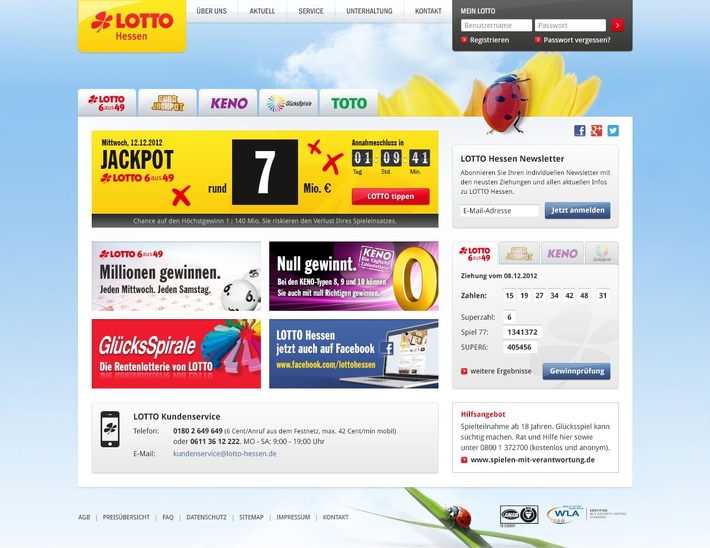 Glücksspiel per Internet in Hessen auf dem Vormarsch / Internettipper ist 45, männlich und gibt 30 Euro pro Woche aus (BILD)