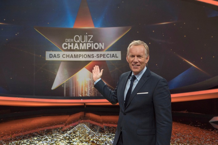 &quot;Der Quiz-Champion - Das Champions-Special&quot; /  Johannes B. Kerner präsentiert den Wissens-Wettkampf der Quiz-Titanen (FOTO)