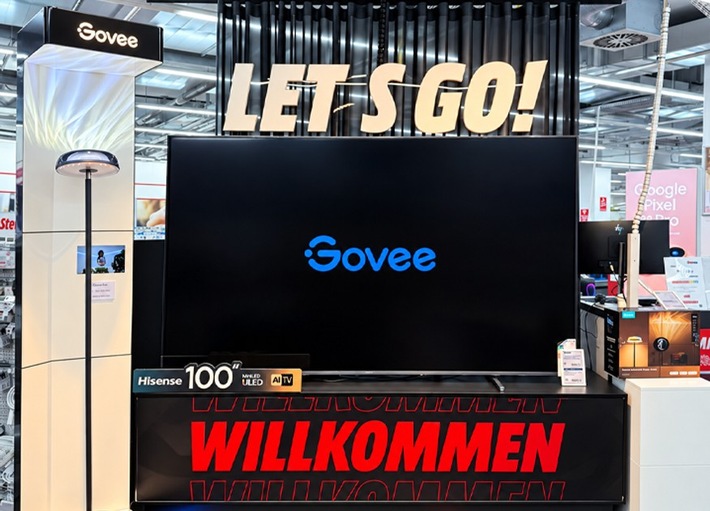 Govee baut seine Präsenz im deutschen Einzelhandel aus und bringt smarte Beleuchtung in noch mehr Haushalte