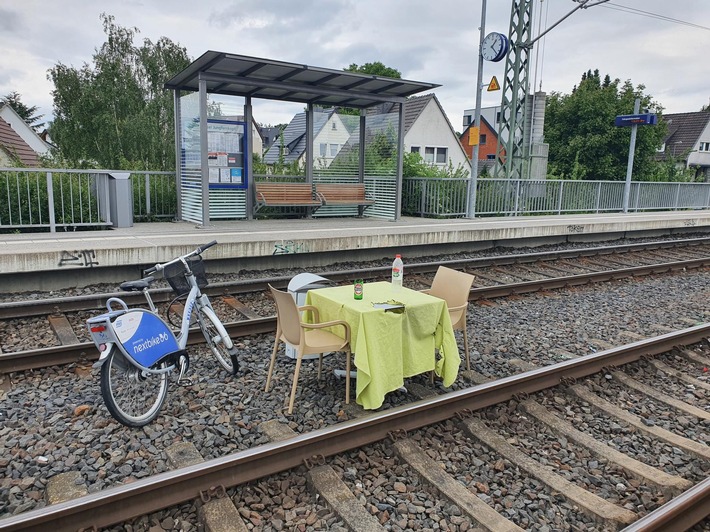 BPOL-KS: Müllentsorgung auf den Gleisen