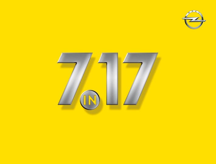 "7 in 17": Opel mit sieben neuen Modellen im Jahr 2017 (FOTO)