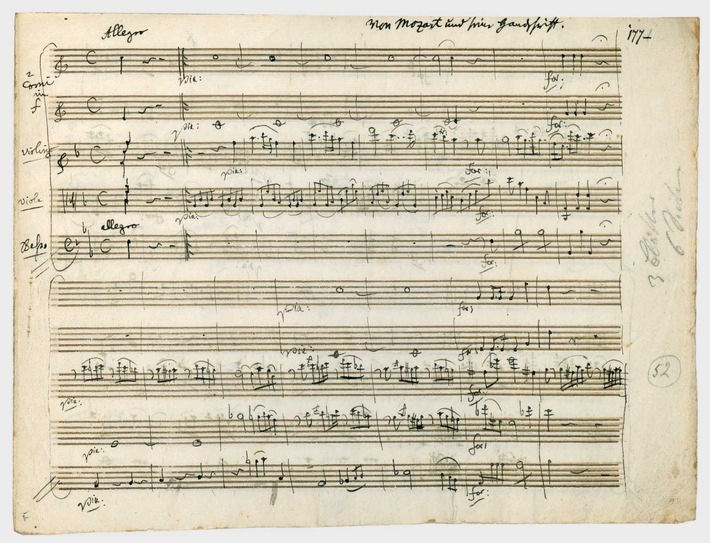 Auktion in Berlin: Wertvolle Manuskripte und Briefe von Mozart, Schiller, Chopin und Kant