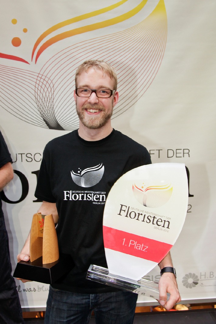 Jürgen Herold ist Deutscher Meister der Floristen 201 (BILD)
