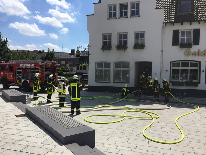 FW-Dorsten: Zimmerbrand machte Wohnung unbewohnbar-verletzt wurde niemand