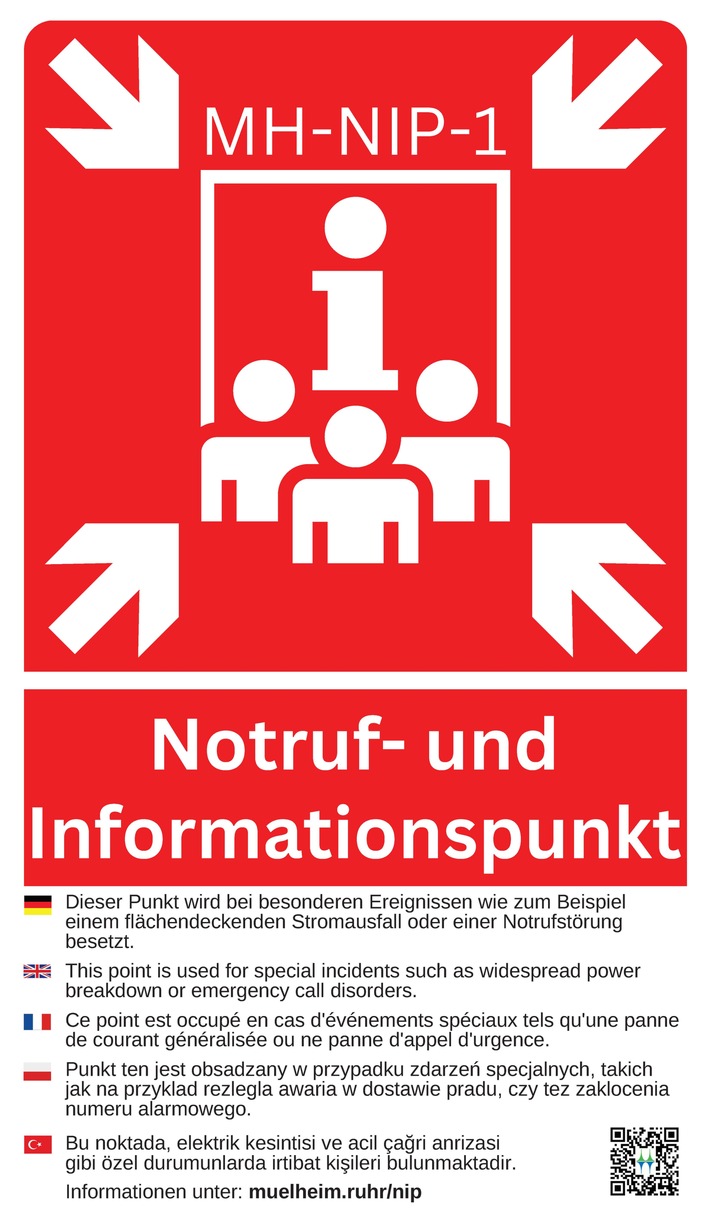 FW-MH: Vorabinformation zur Notruf- und Informationspunkt Übung