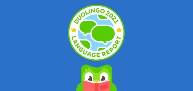 Raus mit der Sprache - der Duolingo-Sprachreport 2021