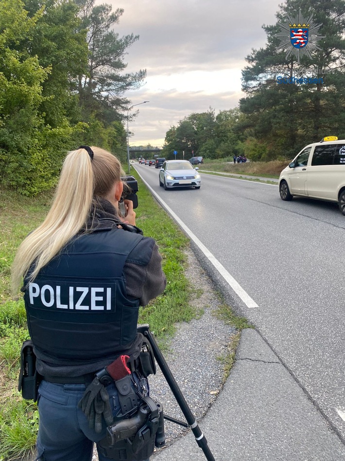 POL-DA: Seeheim-Jugenheim/L3103: Sicherheit auf dem Schulweg / Polizei überwacht Geschwindigkeit