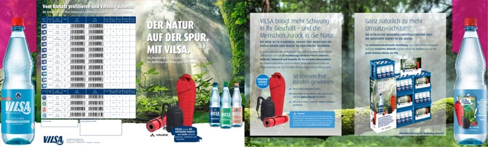 Der Natur auf der Spur / Gewinne mit VILSA und VAUDE das ideale Outdoor-Equipment für ein unvergessliches Naturerlebnis