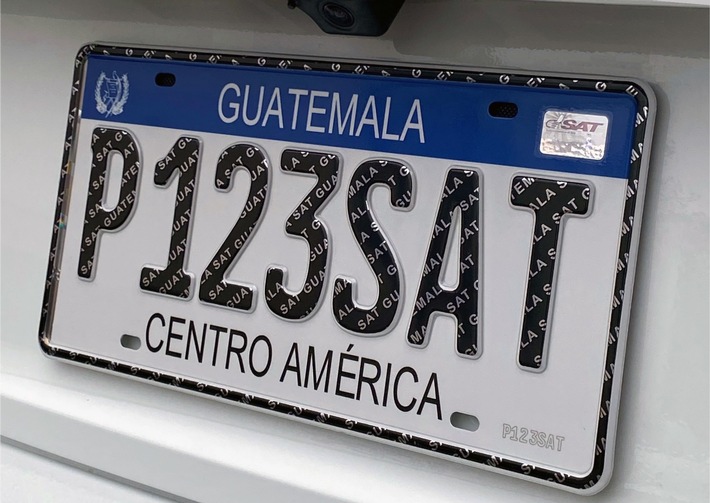 PM: Guatemala erhöht Sicherheit von Kfz-Kennzeichen