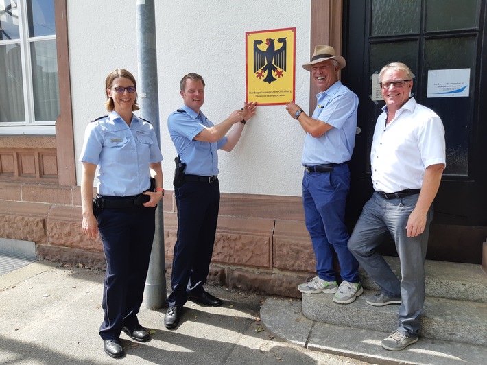 BPOLI-OG: Bundespolizei bezieht neuen Dienstverrichtungsraum im Bahnhof Rastatt