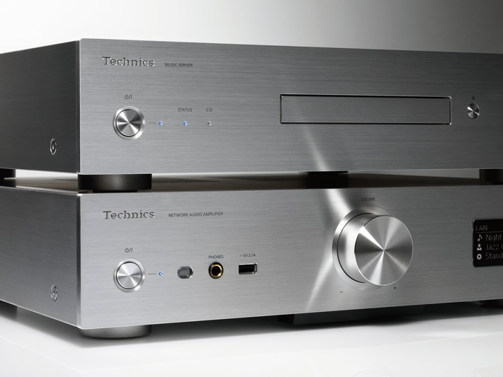 Die Technics Grand Class G30-Serie: HiFi-Audiokomponenten der nächsten Generation / Neue Netzwerkaudio-Vollverstärker und Musikserver sorgen für einen Musikgenuss der Extraklasse