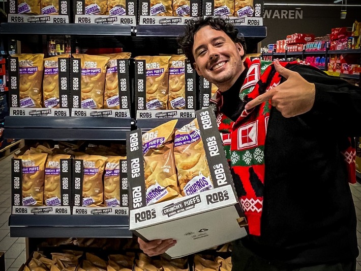 ROB’s Crunchy Puffs “Churros”: YouTuber CrispyRob stellt “knusprige Banditen” im Kaufland