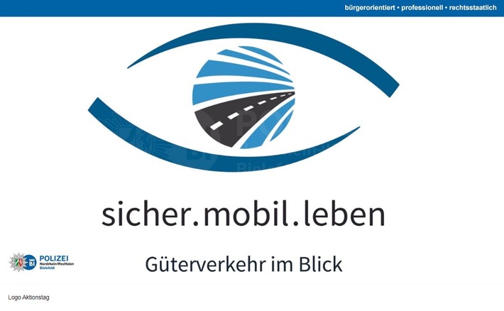 POL-BI: Bilanz des Verkehrsaktionstags &quot;sicher.mobil.leben - Güterverkehr im Blick&quot;