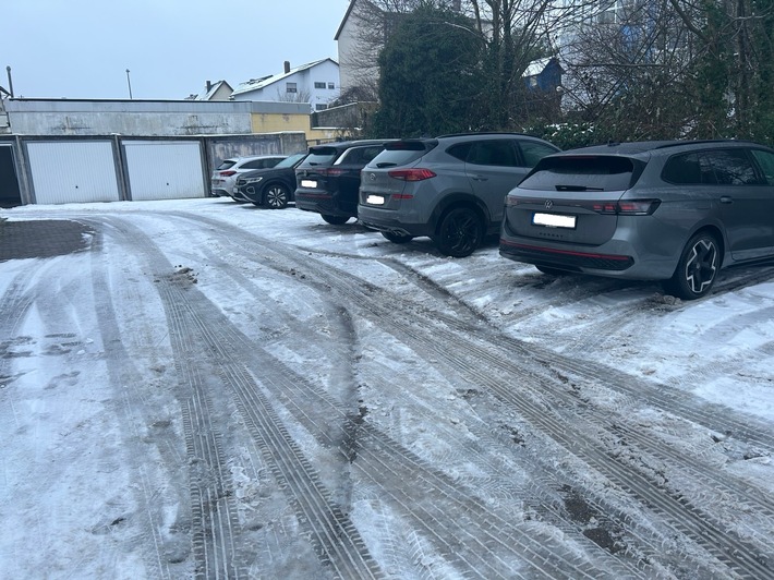 POL-PIKUS: Auf Schnee zu schnell